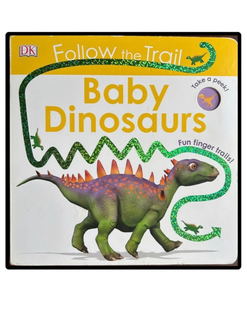 BUNDLE & SAVE 🦕 DK Follow The Trail Baby Dinosaurs Interactive Board Book